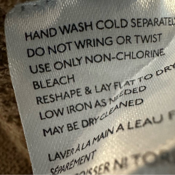 Free People Iris Sweater Open Back Tan Halter Top M - Picture 12 of 12